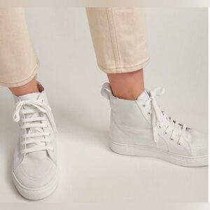 Thakoon White High-Top Sneakers